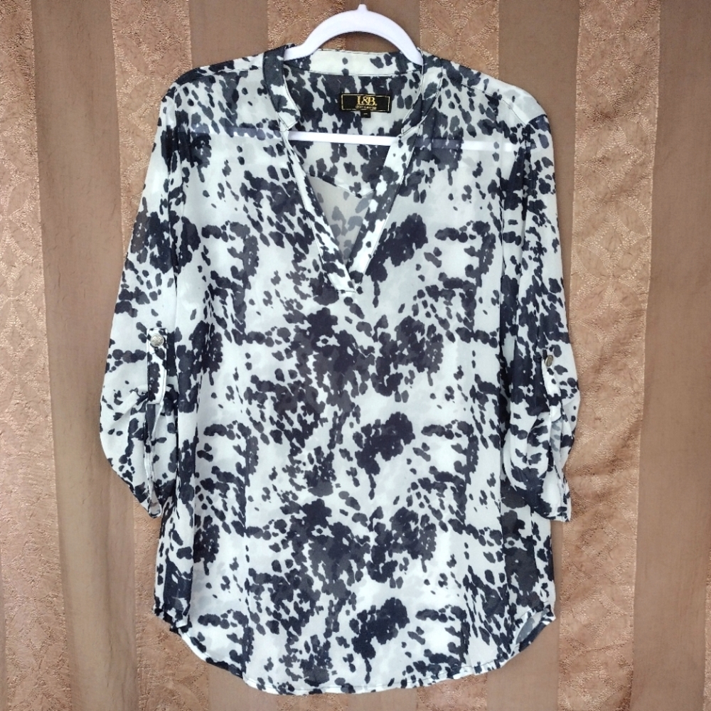 L & B Lucky & Blessed Women's Top